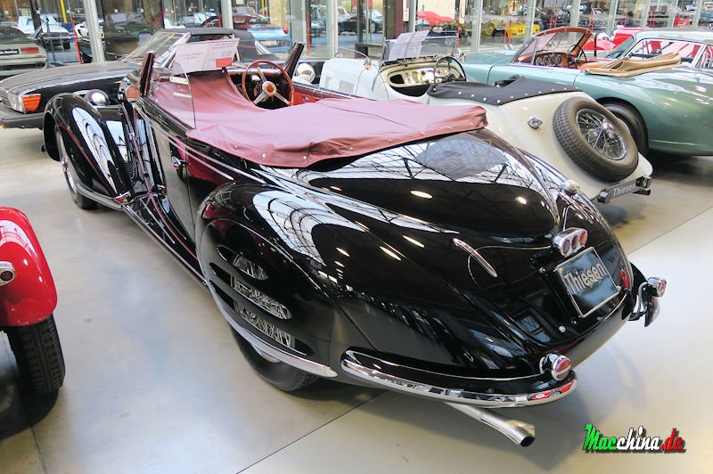 Alfa Romeo 6C 2300 B Pescara MM Cabriolet, Foto: Macchina.de